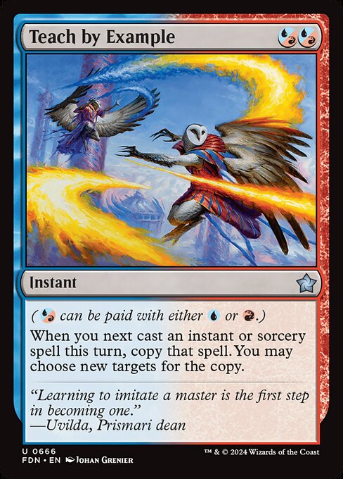 MTG Teach by Example FDN 666 Starter Collection Nonfoil