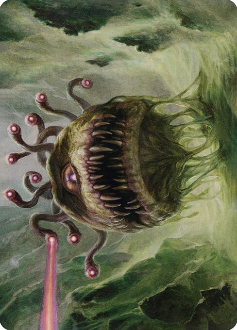 MTG Baleful Beholder AAFR 001 Art Card