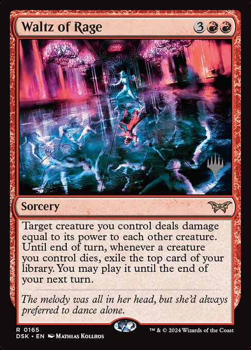 MTG Waltz of Rage PDSK 165p Promo Pack Nonfoil