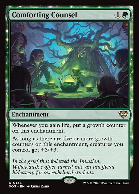 MTG Comforting Counsel SOS 143 Regular Nonfoil