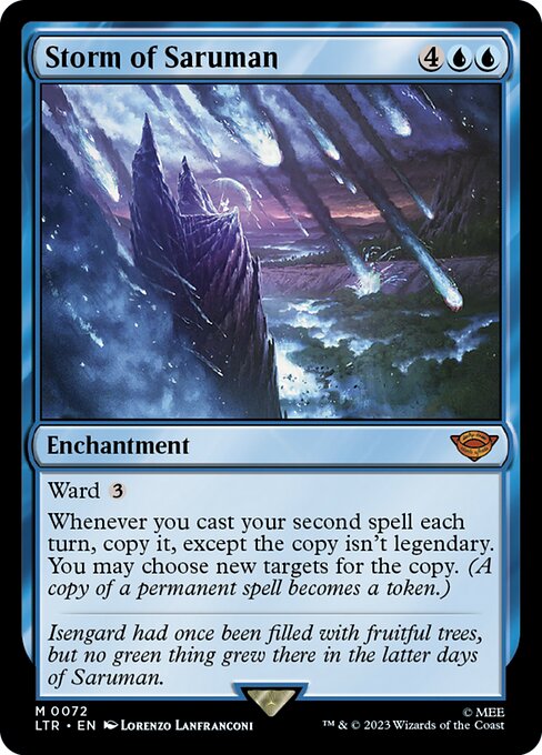 MTG Storm of Saruman LTR 072 Regular Nonfoil