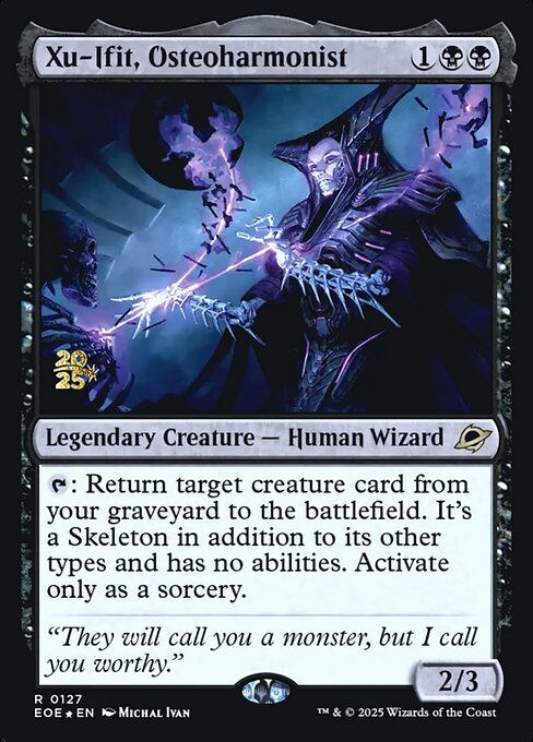 MTG Xu-Ifit, Osteoharmonist PEOE 127s Prerelease Foil
