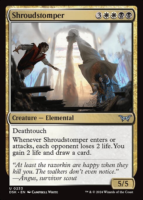 MTG Shroudstomper DSK 233 Regular Foil