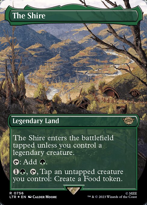 MTG The Shire LTR 756 Borderless Surge Foil