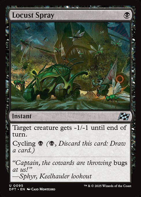 MTG Locust Spray DFT 095 Regular Nonfoil