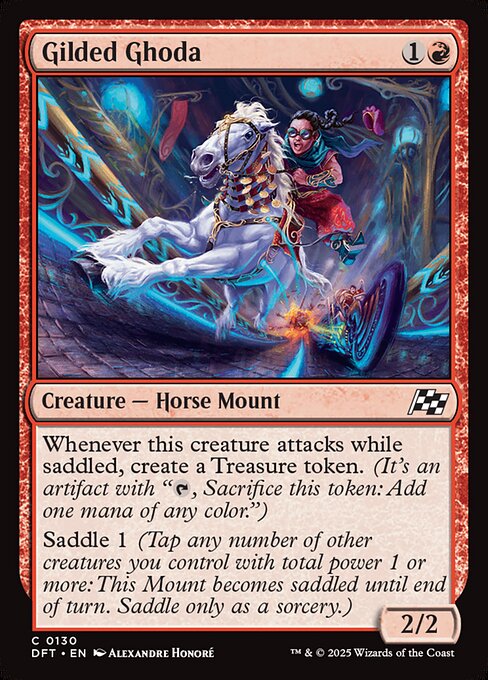 MTG Gilded Ghoda DFT 130 Regular Nonfoil