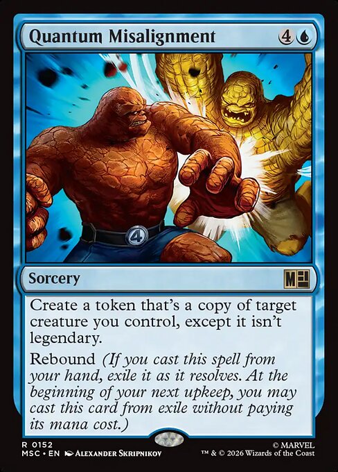 MTG Quantum Misalignment MSC 152 Regular Nonfoil