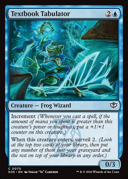 MTG Textbook Tabulator SOS 070 Regular Foil