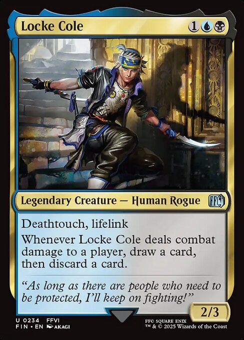 MTG Locke Cole FIN 234 Regular Nonfoil