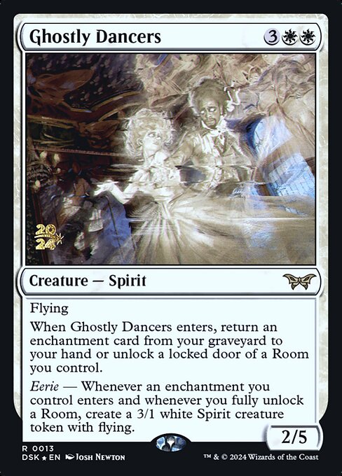 MTG Ghostly Dancers PDSK 013s Prerelease Foil
