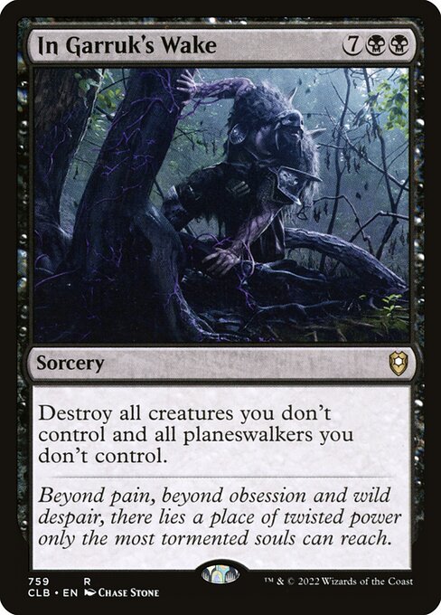 MTG In Garruk's Wake CLB 759 Commander Deck Nonfoil