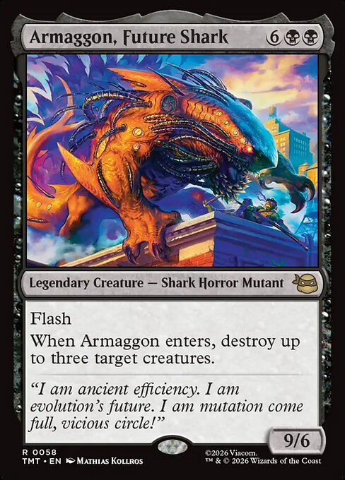 MTG Armaggon, Future Shark TMT 058 Regular Nonfoil
