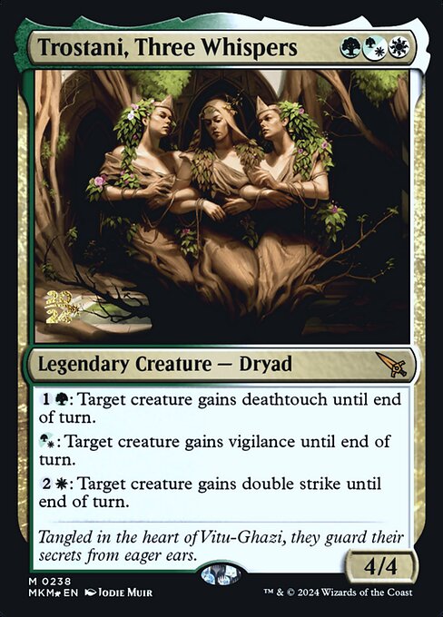 MTG Trostani, Three Whispers PMKM 238s Prerelease Foil