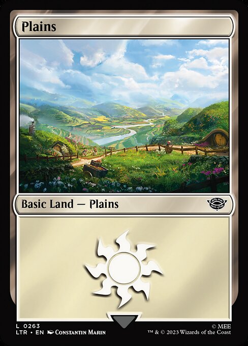 MTG Plains LTR 263 Regular Foil