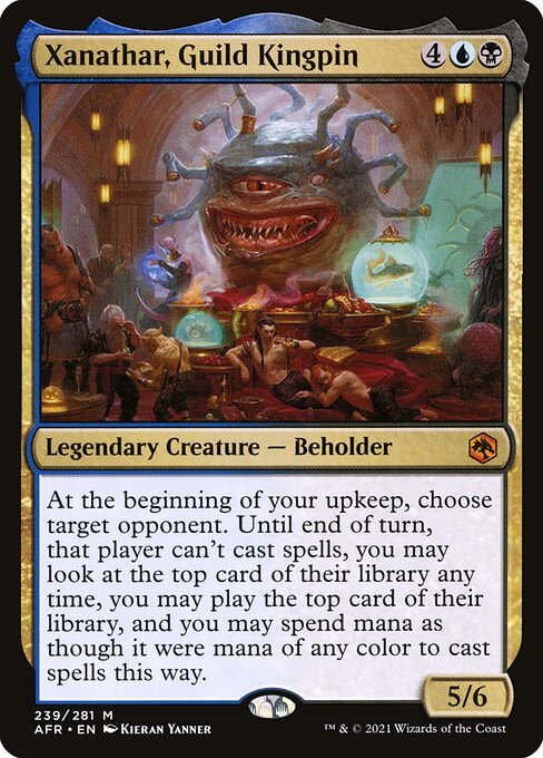 MTG Xanathar, Guild Kingpin AFR 239 Regular Foil