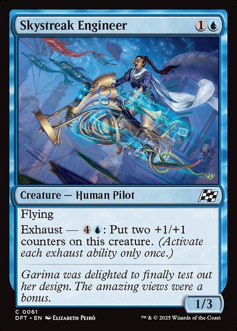 MTG Skystreak Engineer DFT 061 Regular Nonfoil