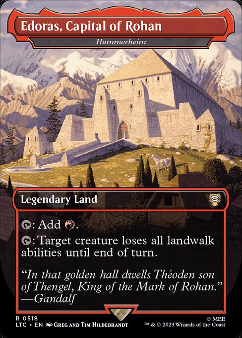 MTG Hammerheim LTC 518 Showcase Ring Nonfoil