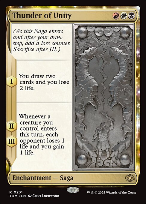 MTG Thunder of Unity TDM 231 Regular Nonfoil