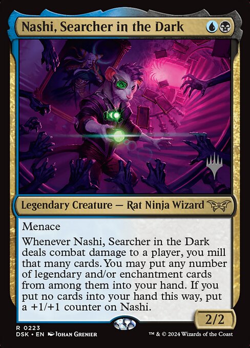 MTG Nashi, Searcher in the Dark PDSK 223p Promo Pack Foil