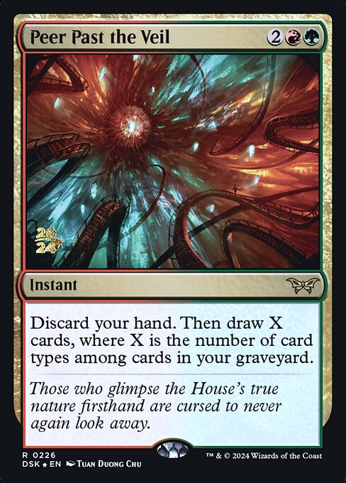 MTG Peer Past the Veil PDSK 226s Prerelease Foil