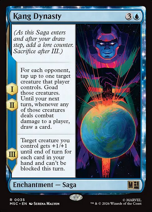 MTG Kang Dynasty MSC 035 Regular Surge Foil