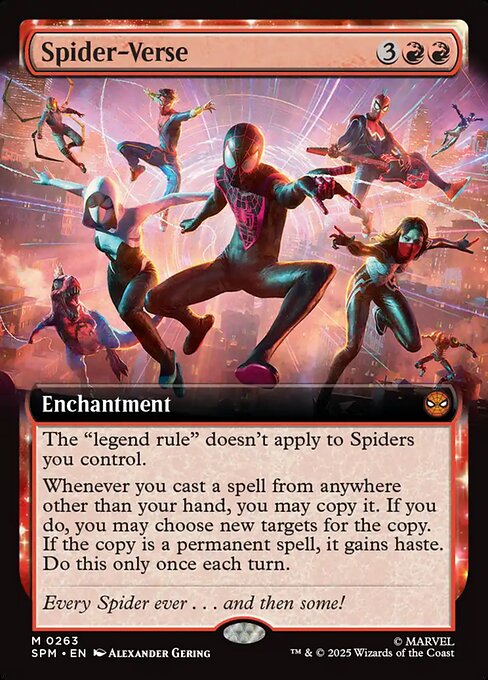 MTG Spider-Verse SPM 263 Extended Art Nonfoil