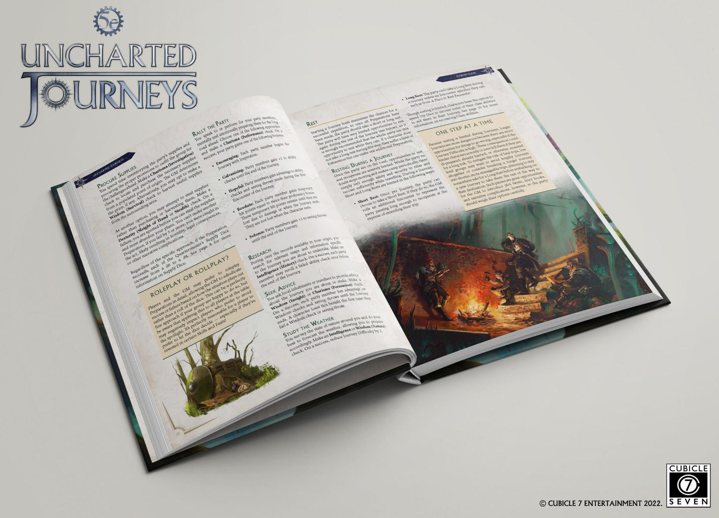Uncharted Journeys (5e) - Hardcover & Digital