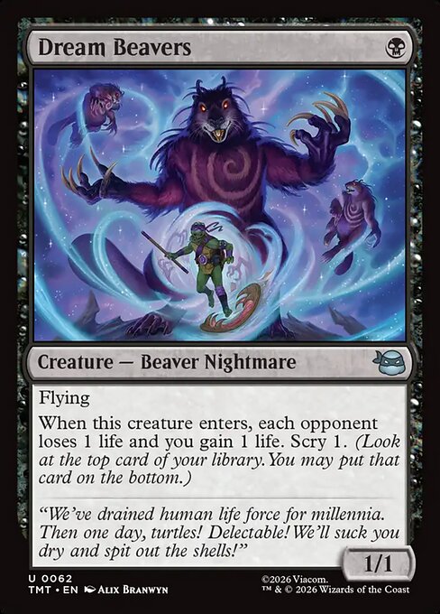 MTG Dream Beavers TMT 062 Regular Nonfoil