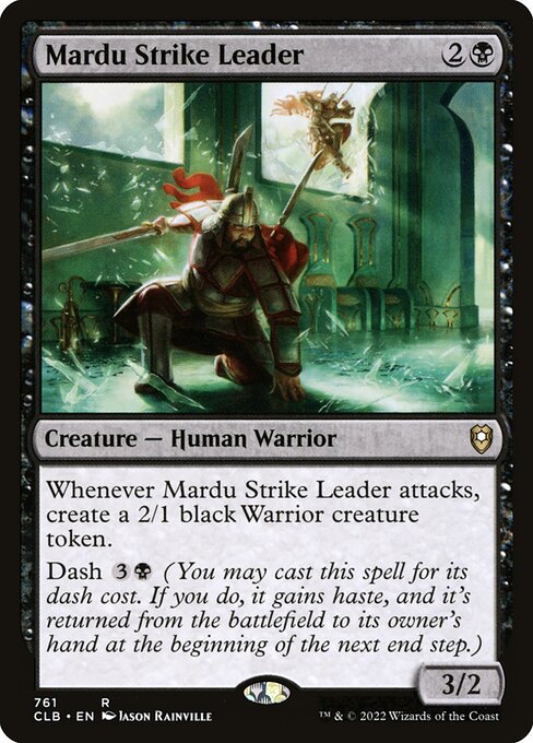 MTG Mardu Strike Leader CLB 761 Commander Deck Nonfoil