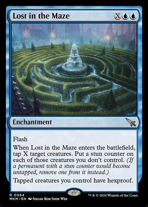 MTG Lost in the Maze MKM 064 Regular Foil