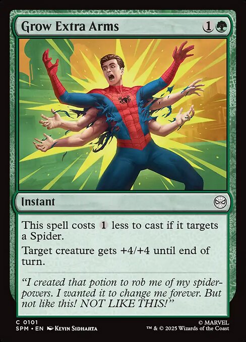 MTG Grow Extra Arms SPM 101 Regular Foil