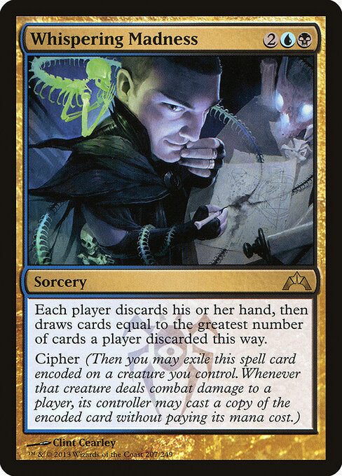 MTG Whispering Madness GTC 207 Regular Foil