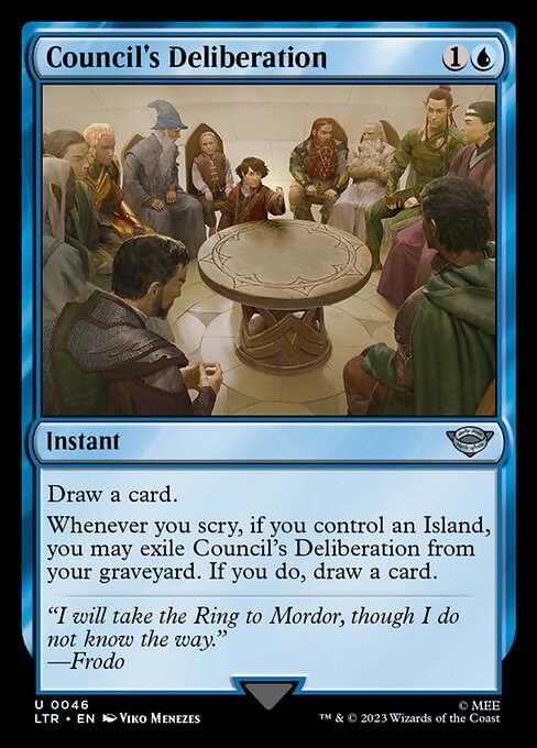 MTG Council's Deliberation LTR 046 Regular Nonfoil