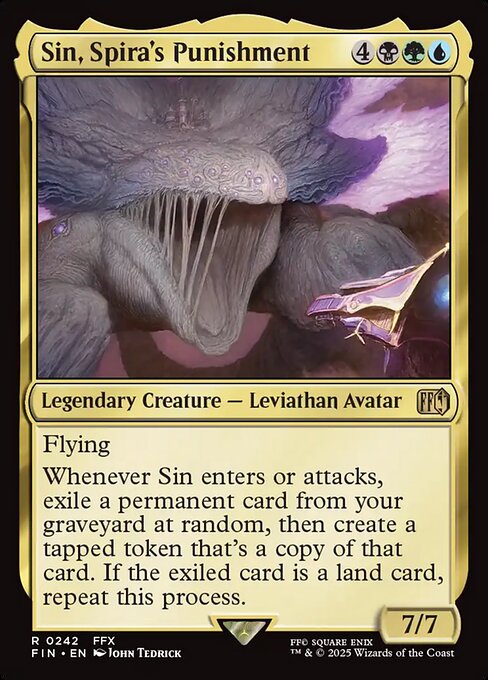 MTG Sin, Spira's Punishment FIN 242 Regular Foil