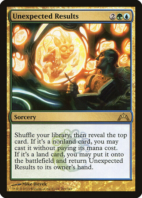 MTG Unexpected Results GTC 203 Regular Foil