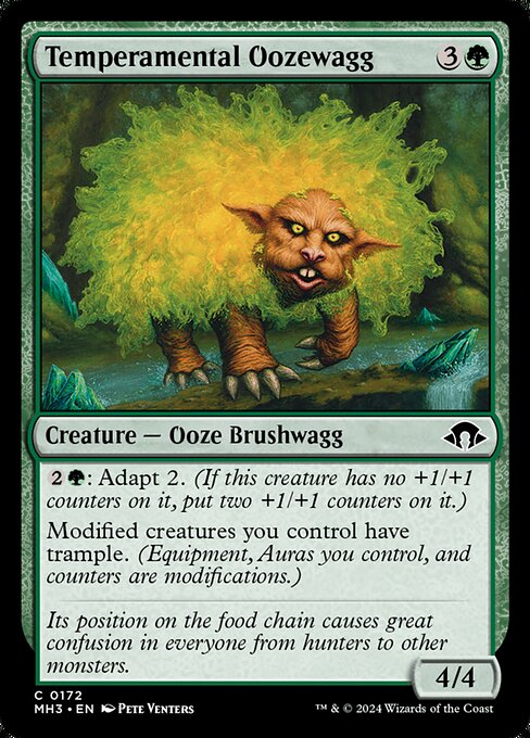 MTG Temperamental Oozewagg MH3 172 Regular Foil