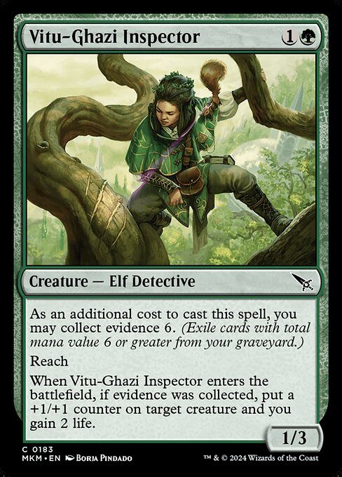 MTG Vitu-Ghazi Inspector MKM 183 Regular Foil