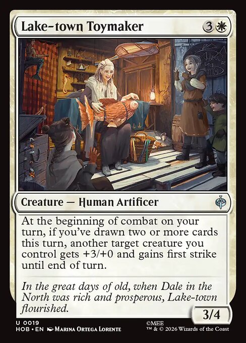 MTG Lake-town Toymaker HOB 019 Regular Foil