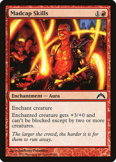 MTG Madcap Skills GTC 098 Regular Nonfoil