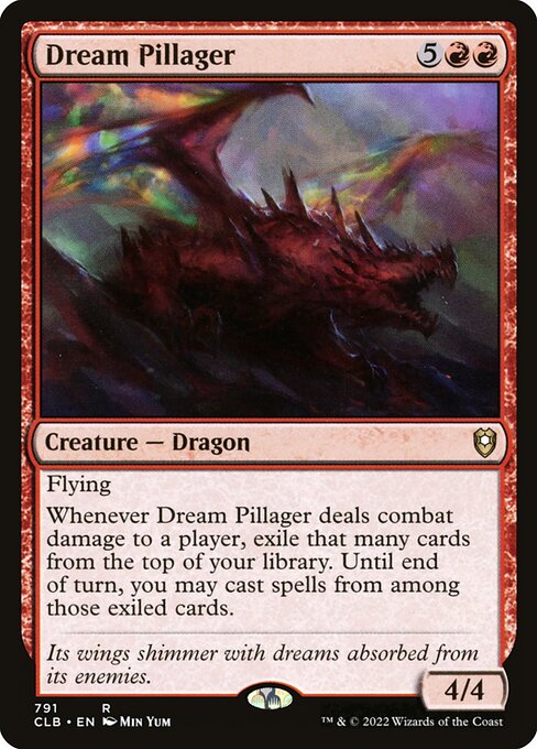 MTG Dream Pillager CLB 791 Commander Deck Nonfoil