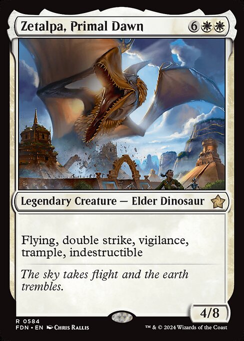 MTG Zetalpa, Primal Dawn FDN 584 Starter Collection Nonfoil