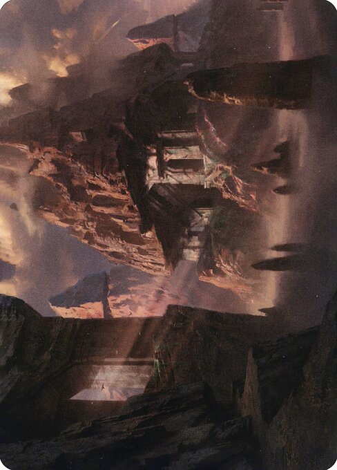 MTG Mountain AAFR 062 Art Card