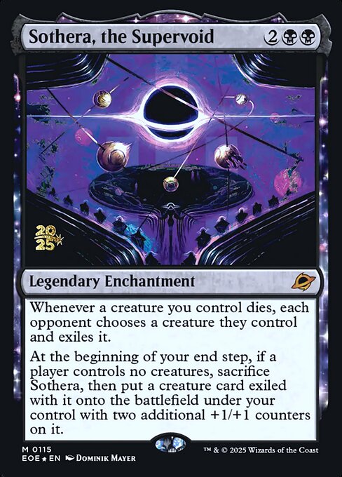 MTG Sothera, the Supervoid PEOE 115s Prerelease Foil