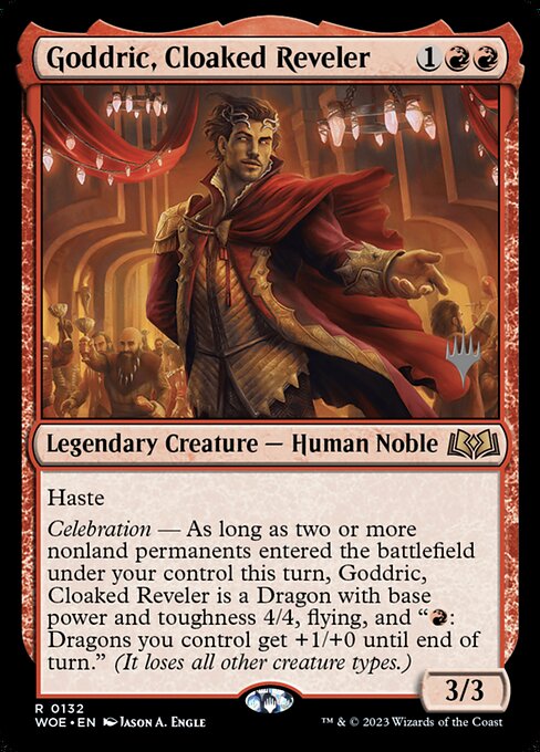 MTG Goddric, Cloaked Reveler PWOE 132p Promo Pack Nonfoil