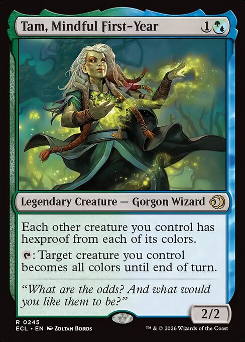 MTG Tam, Mindful First-Year ECL 245 Regular Nonfoil