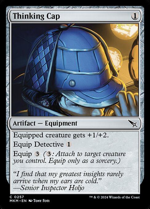 MTG Thinking Cap MKM 257 Regular Foil