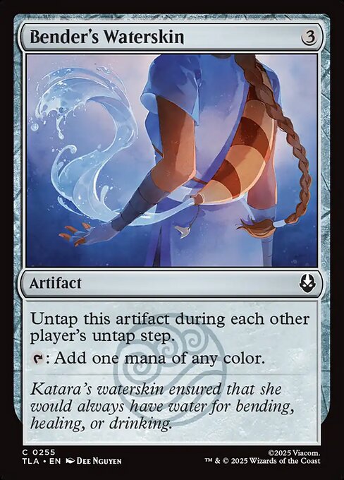 MTG Bender's Waterskin TLA 255 Regular Foil