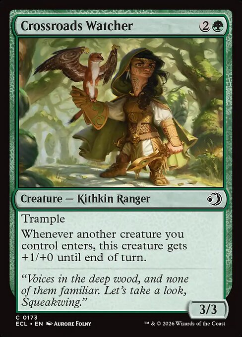 MTG Crossroads Watcher ECL 173 Regular Nonfoil