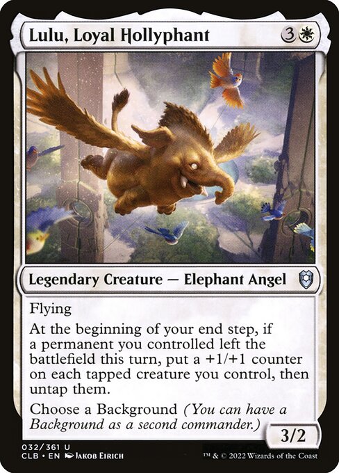 MTG Lulu, Loyal Hollyphant CLB 032 Regular Nonfoil