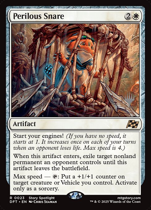 MTG Perilous Snare PDFT 023p Promo Pack Nonfoil
